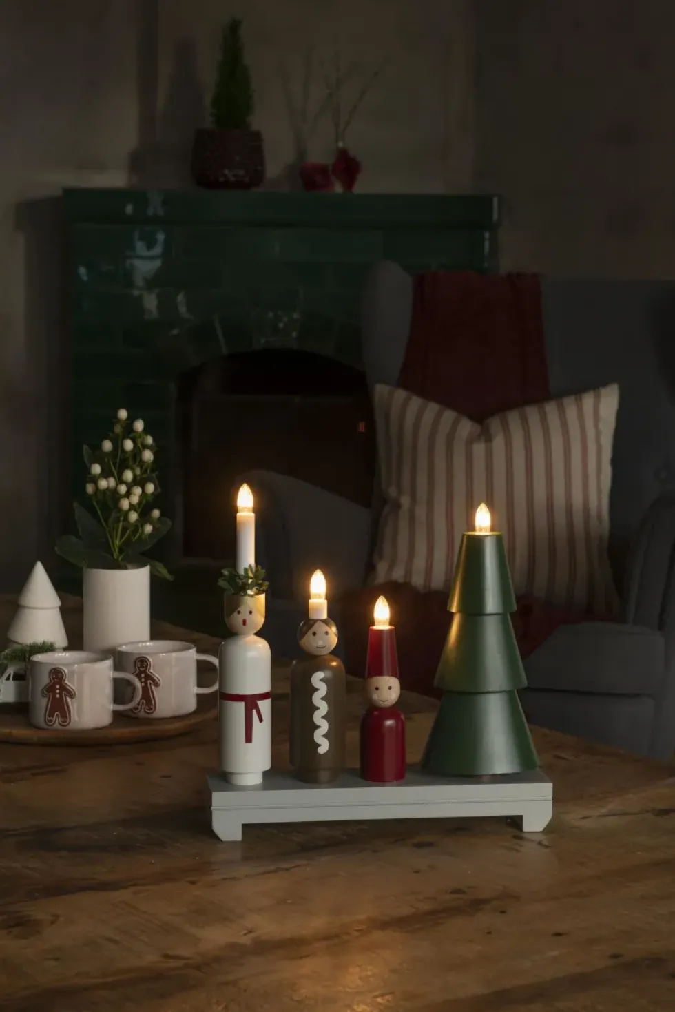 Adventsljusstake Lucia