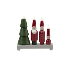 Adventsljusstake Tomte