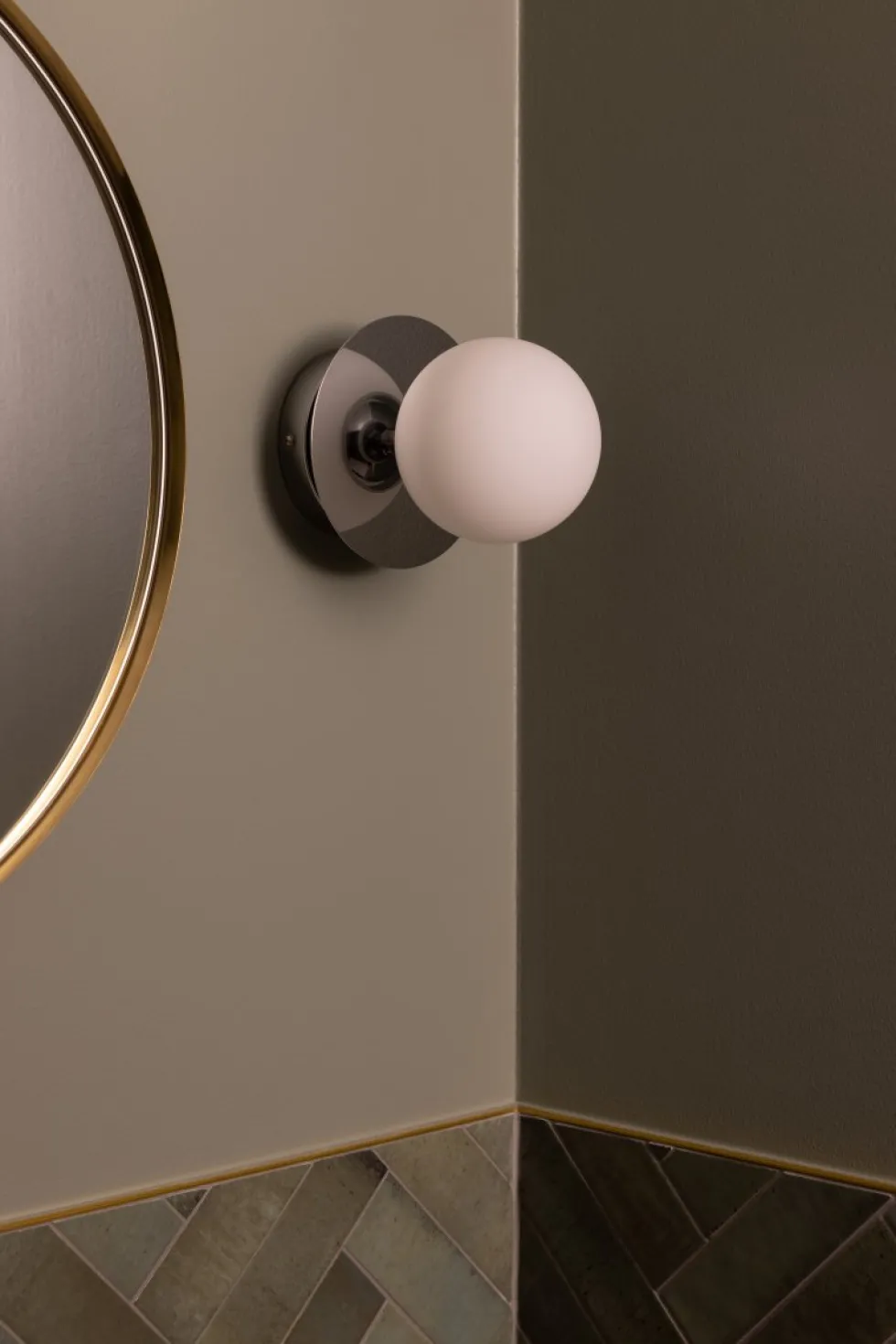 Art Deco Ø16 badrumslampa