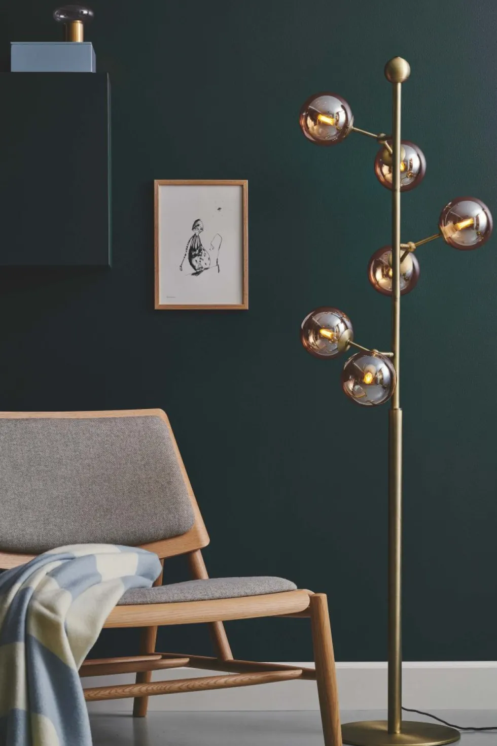 Atom golvlampa