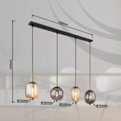 Blacky 110cm taklampa