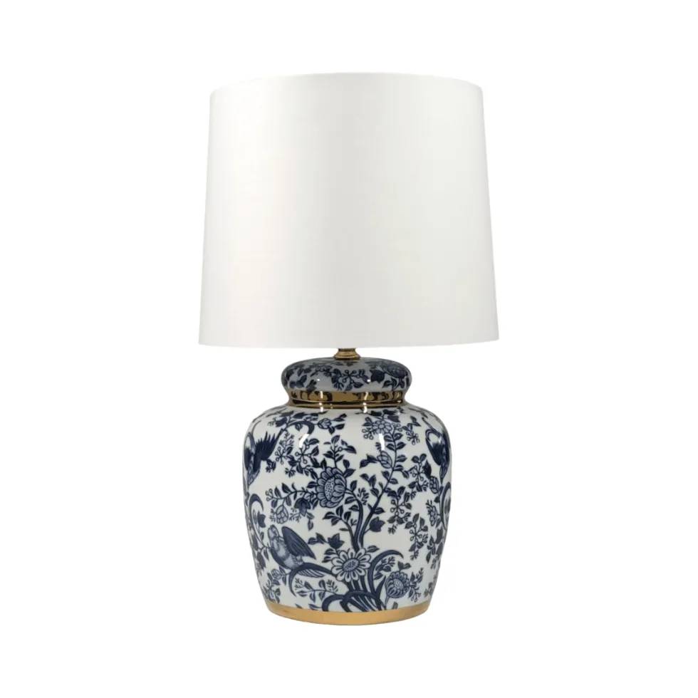 Blomstermåla 43cm bordslampa
