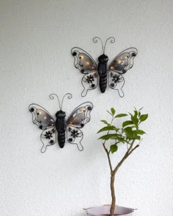 Butterfly solcellslampa