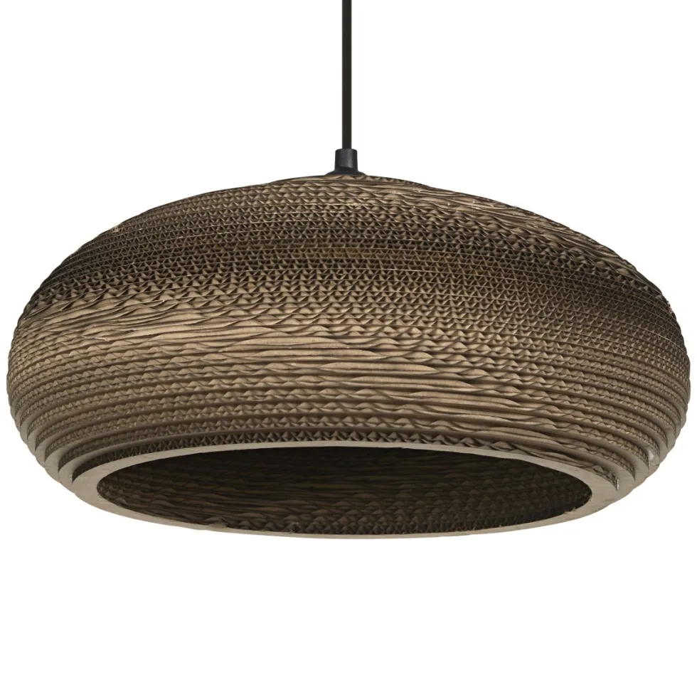 Cardboard drop Ø40 taklampa