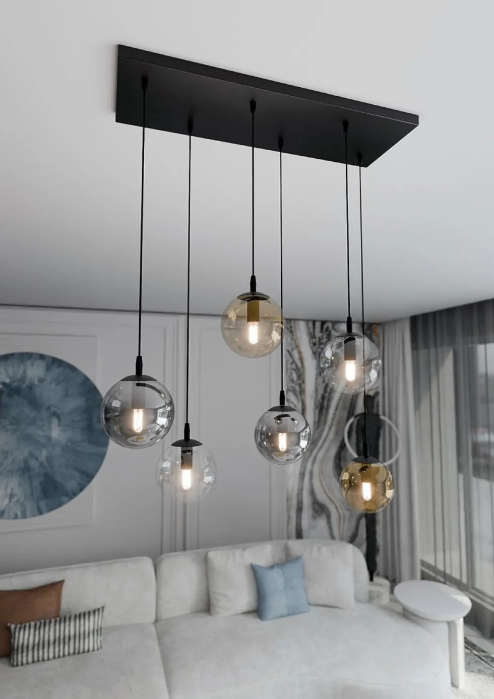Cosmo 65cm taklampa