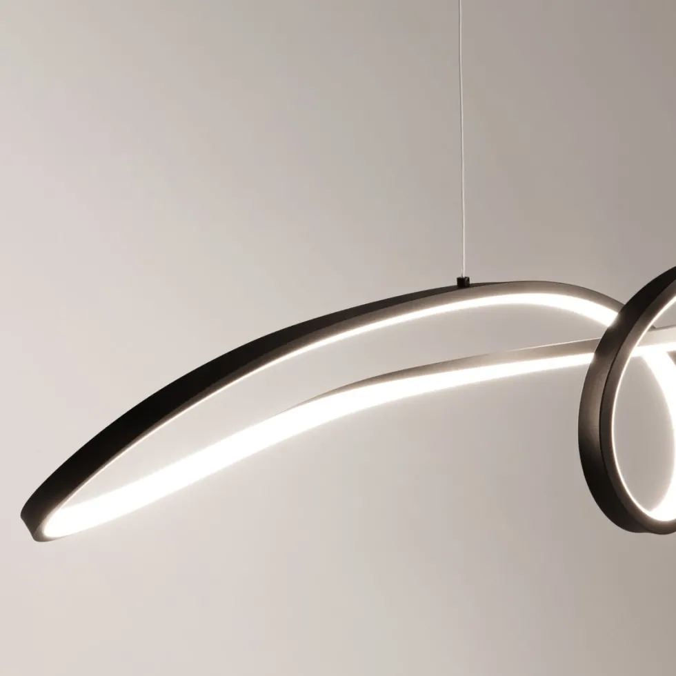 Curve 92cm taklampa