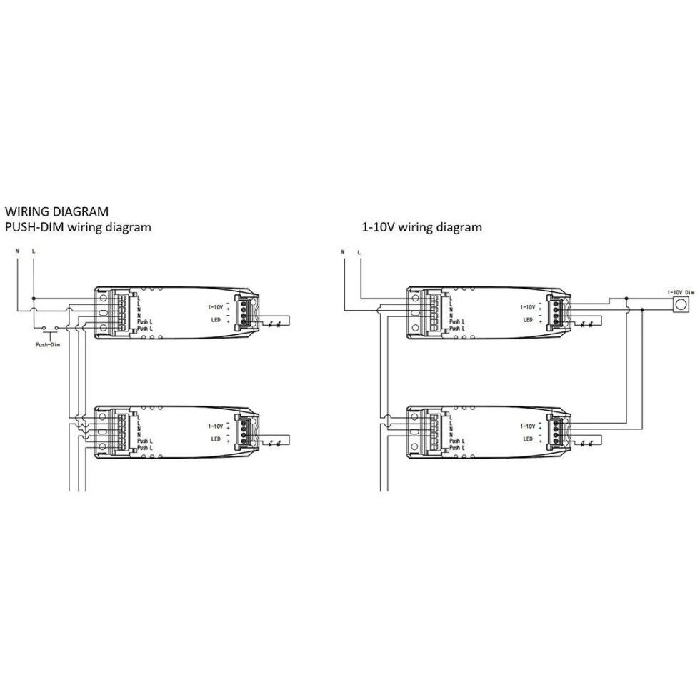 D-MA310DP Drivdon 1-10V & Push