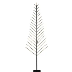 2D svart träd 240cm
