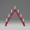 Elljusstake 7ljus vikbar