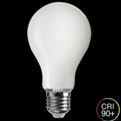 E27 normal opal 12W 3000K dimbar