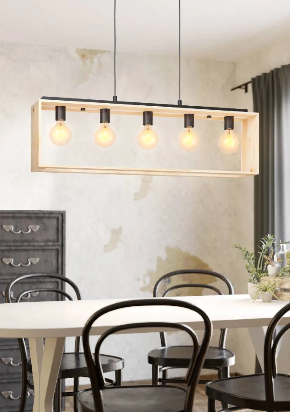 Famborough 100cm taklampa