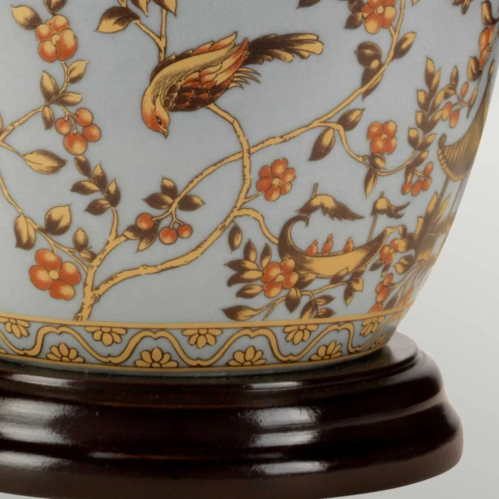 Gold Birds 65cm bordslampa