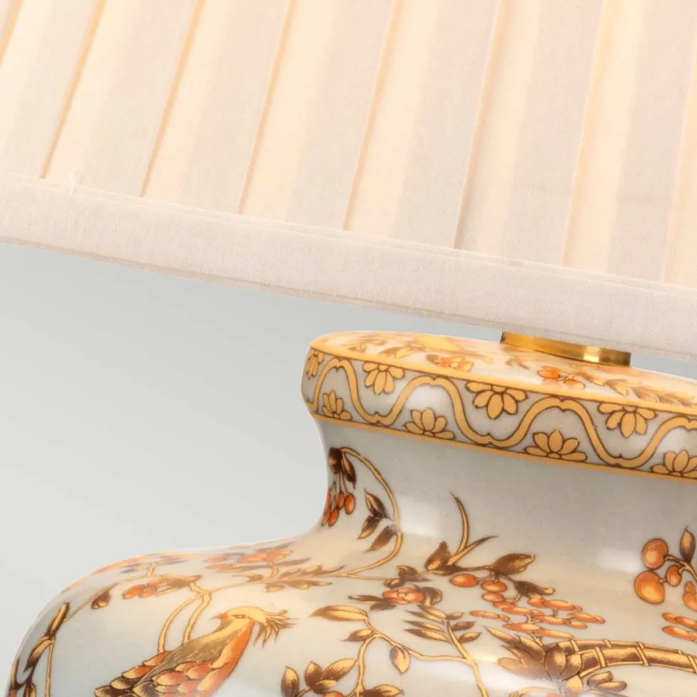 Gold Birds 65cm bordslampa