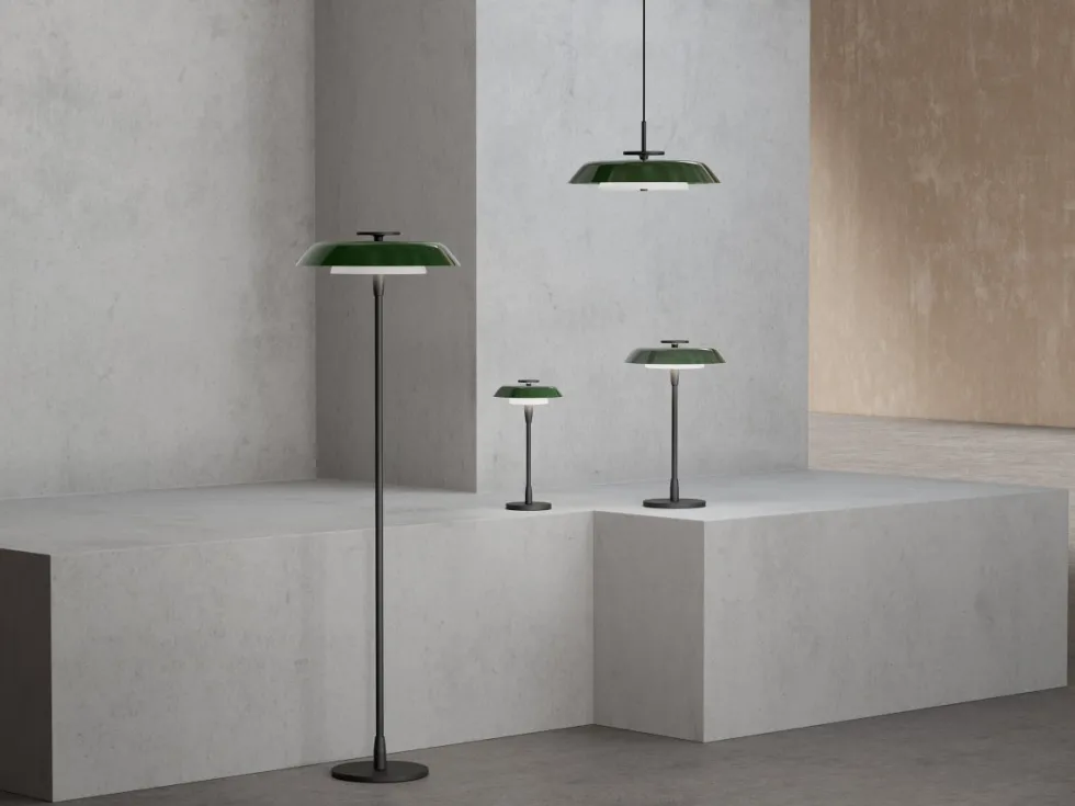 Horisont golvlampa