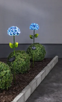 Hortensia solcellslampa