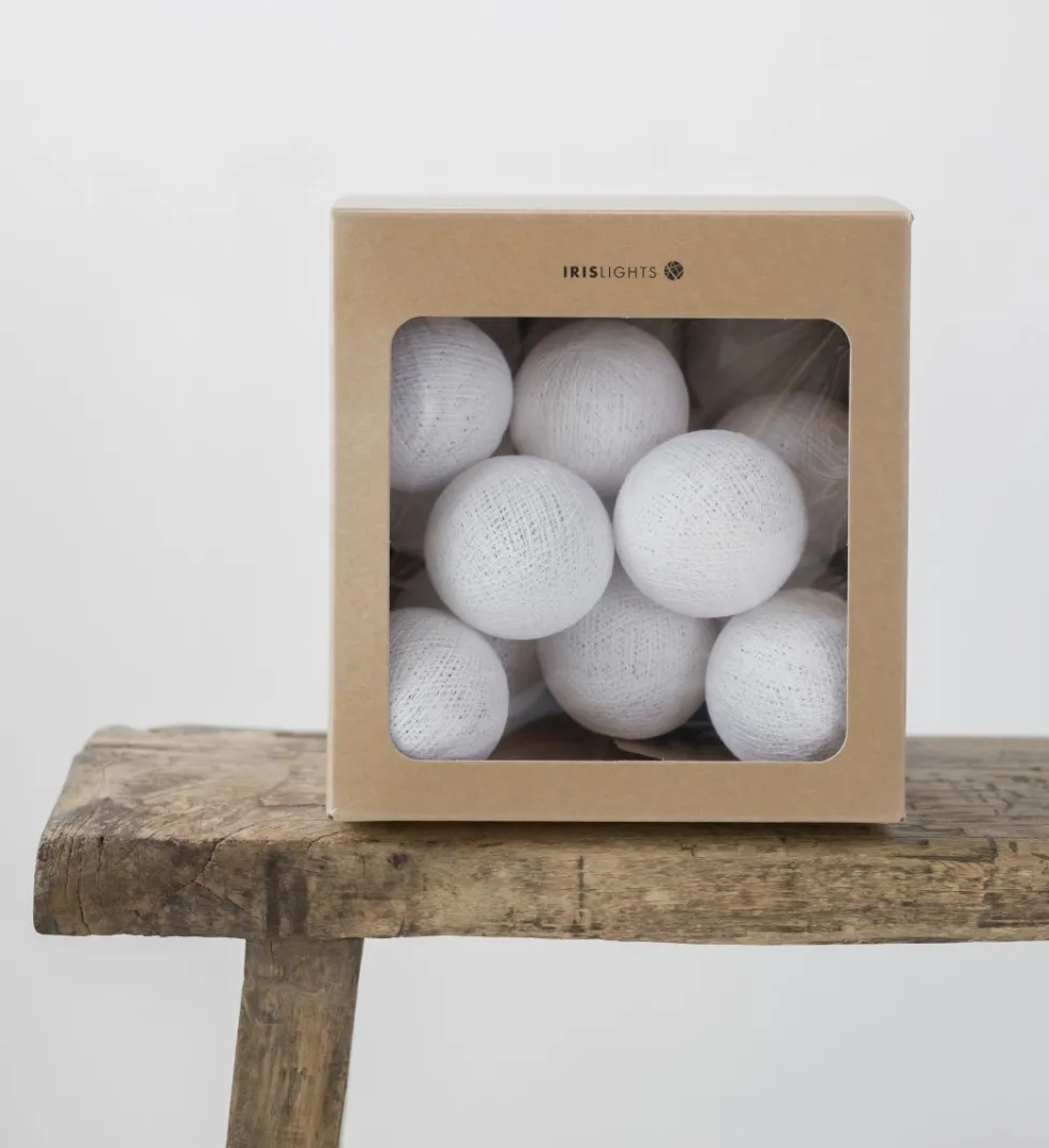 Irislights Pure white 20 bollar