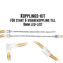 Kopplings-kit till Cobby 8mm
