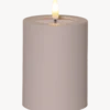 LED Blockljus Flamme Soft 13cm