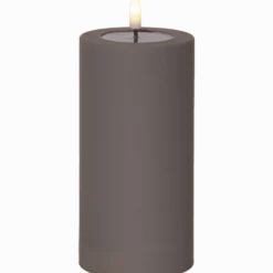 LED Blockljus Flamme Soft 18cm