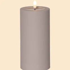 LED Blockljus Flamme Soft 18cm