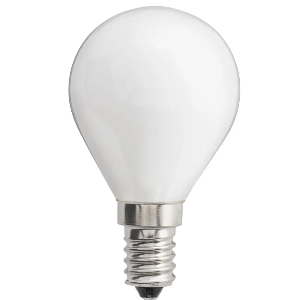 LED E14 klot opal 4W 3000K dimbar