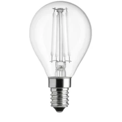 LED E14 klot 4W 2700K Dimbar