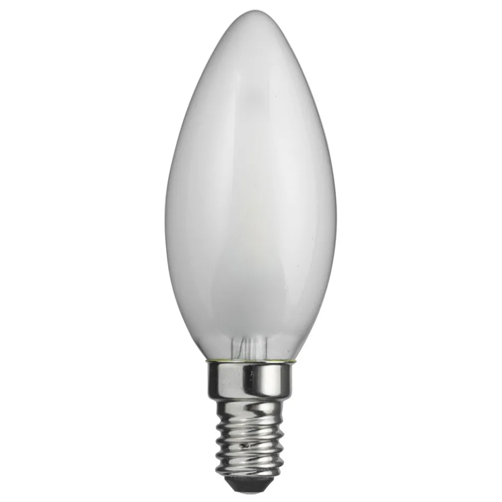 LED E14 kronljus matt 2W 2700K