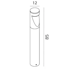 Oppland 85cm pollare