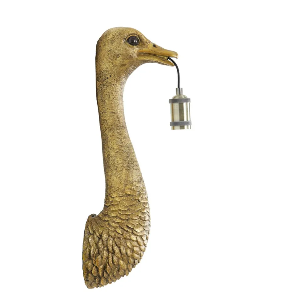 Ostrich 57cm vägglampa