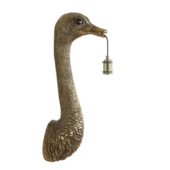 Ostrich 72cm vägglampa