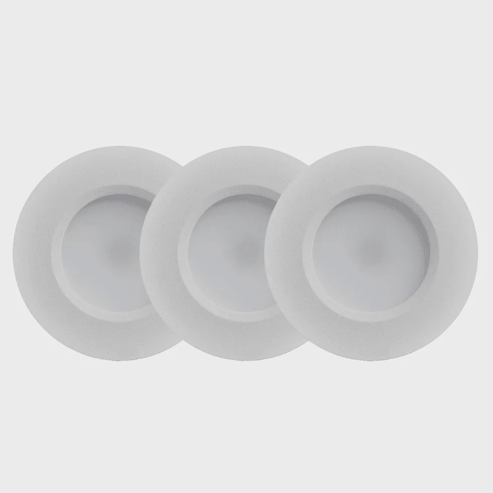 QB-308 Downlight 3000K 3-pack