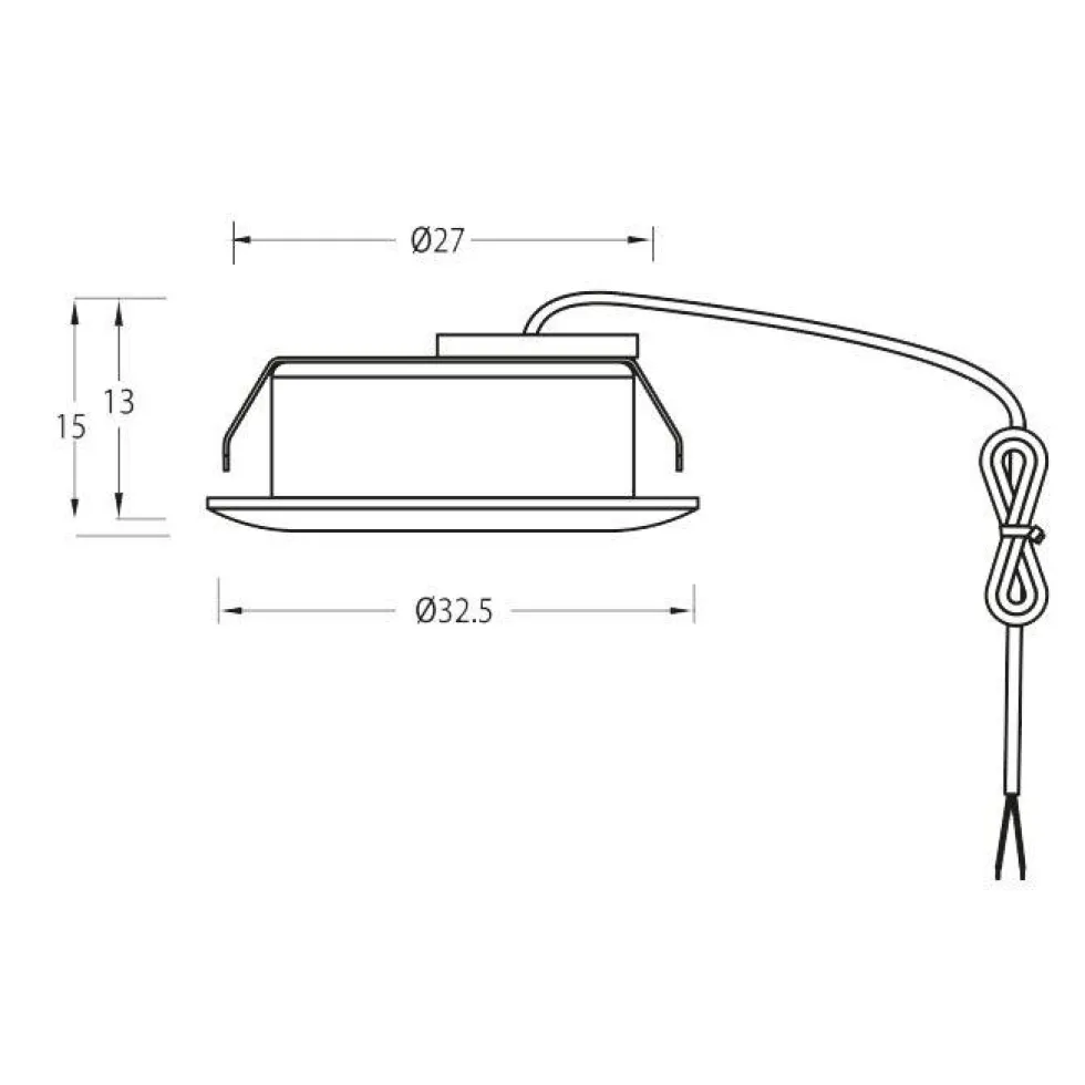 Q-32 Mini Downlight 3000K