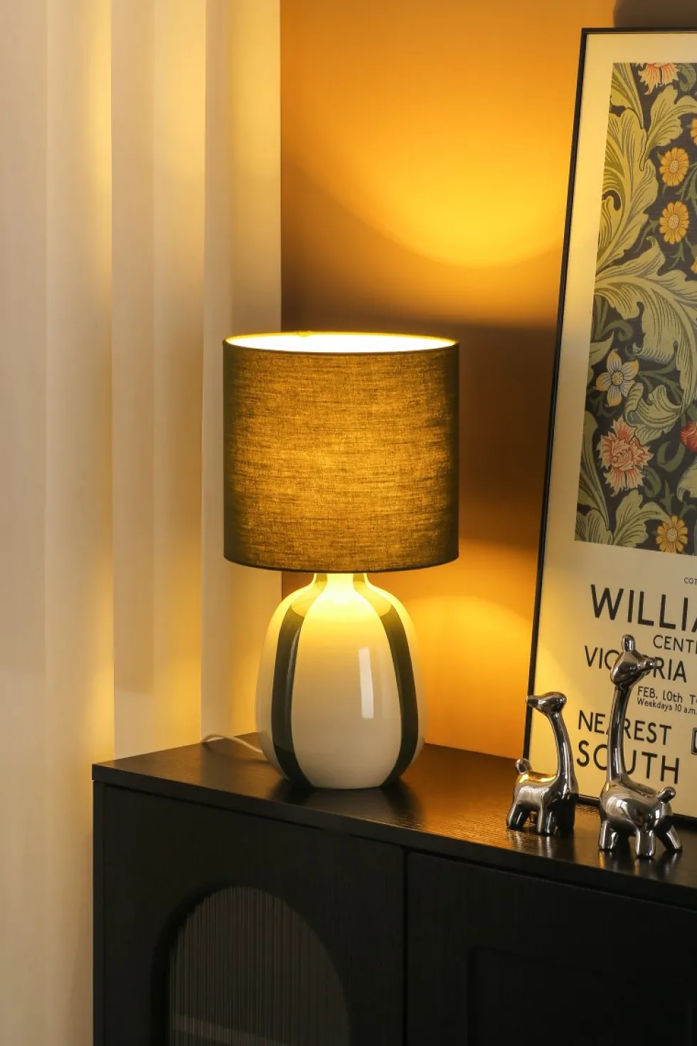 Rippel 40cm bordslampa