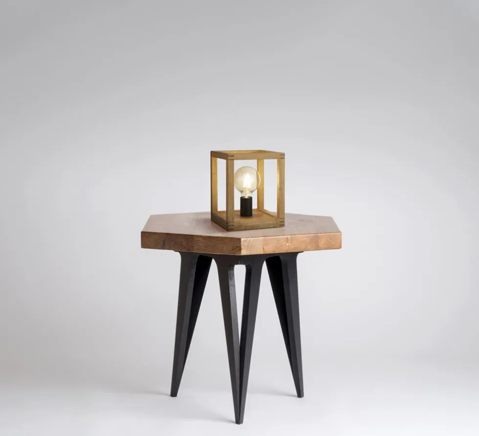 Square 25cm bordslampa