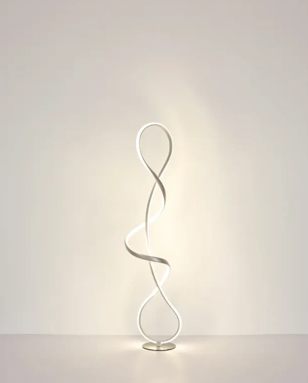 Swirl golvlampa